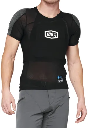 100% Tarka Short Sleeve Body Armor - Black, Small