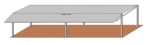 20'D x 48'W Shed Row