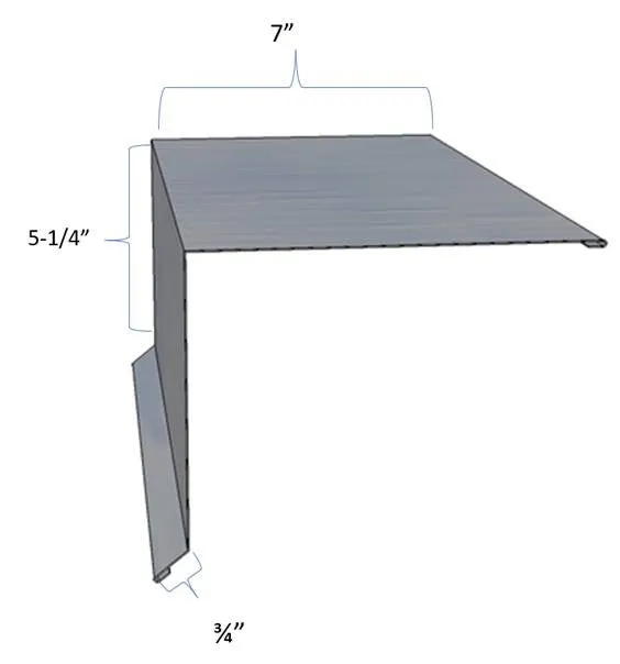 24'D x 14'W x 15'H RV Cover with Base Plates