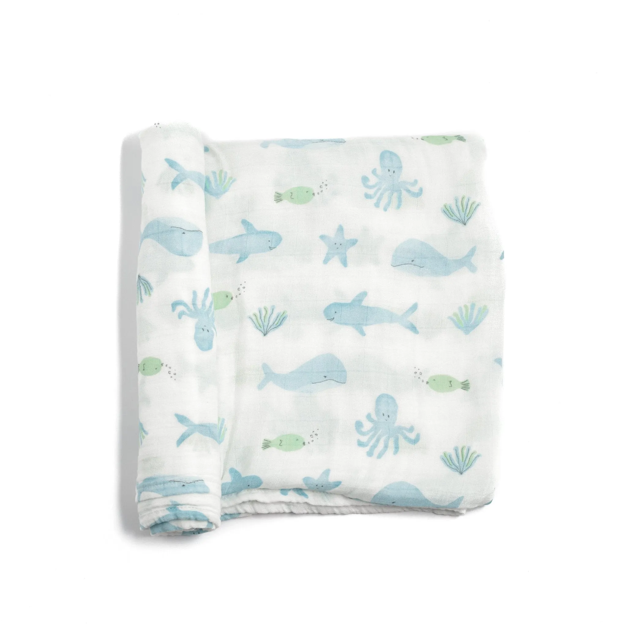 Bamboo Muslin Swaddle Blanket - Gingham