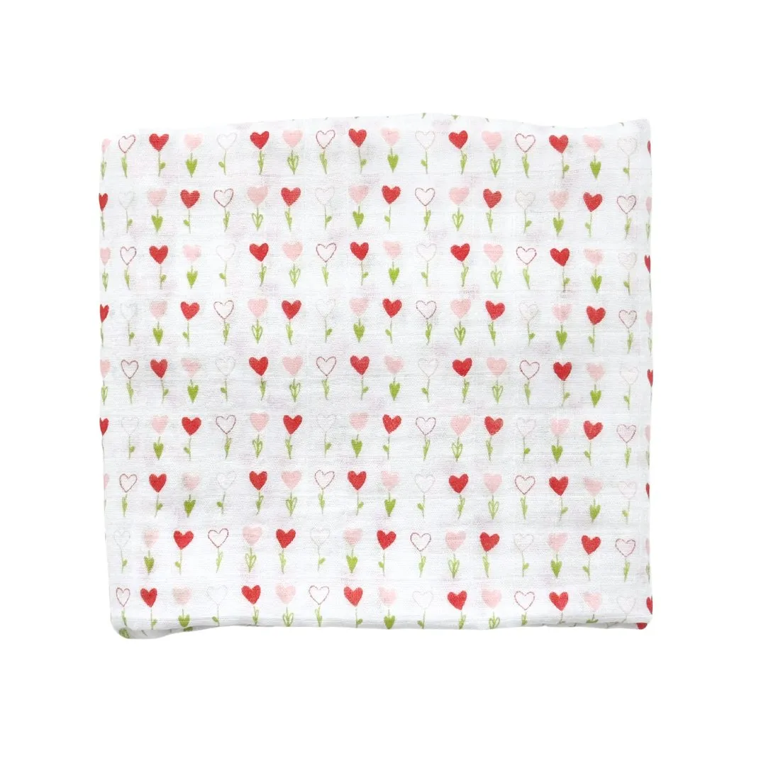 Bamboo Muslin Swaddle Blanket - Gingham