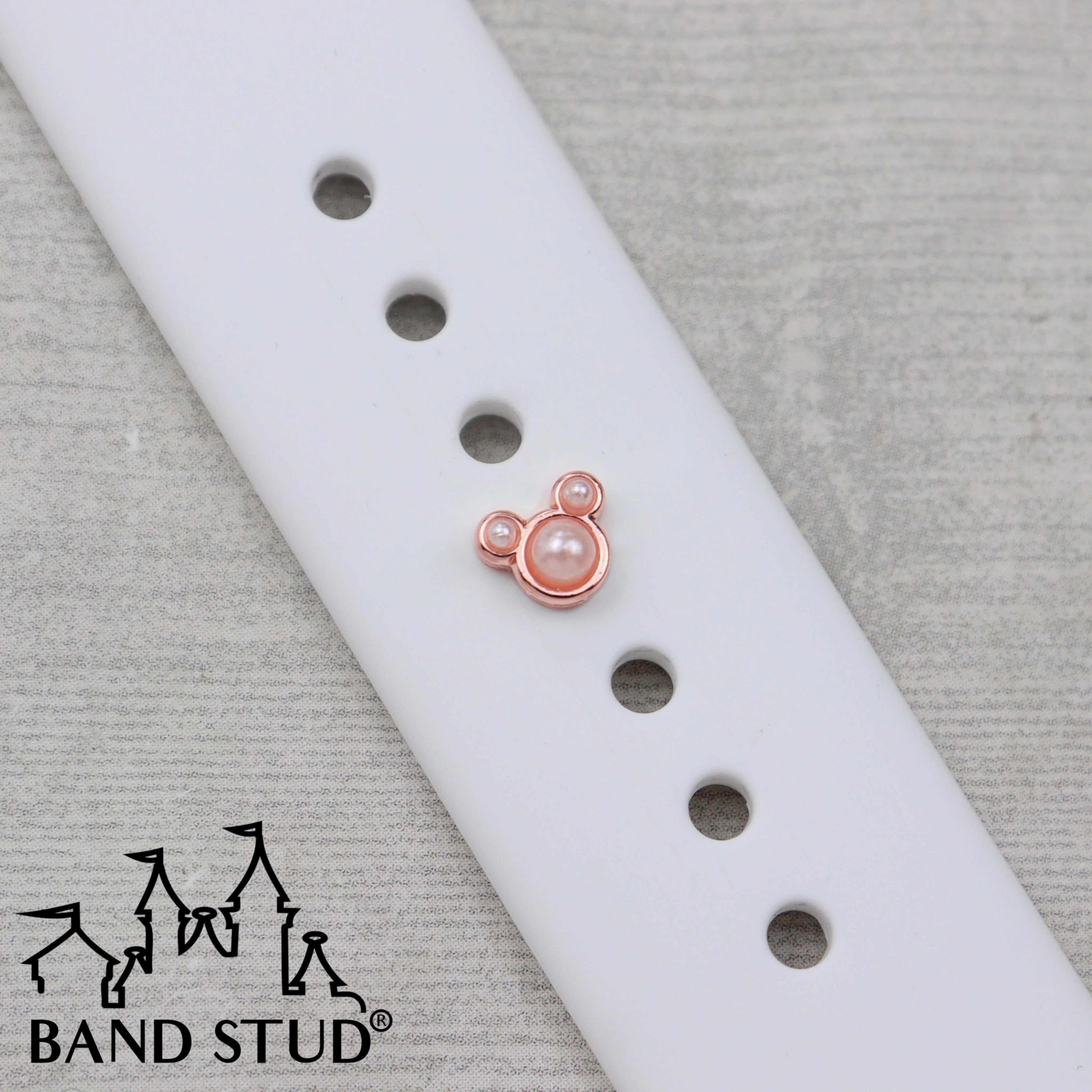 Band Stud® Minis - Pearl Mouse