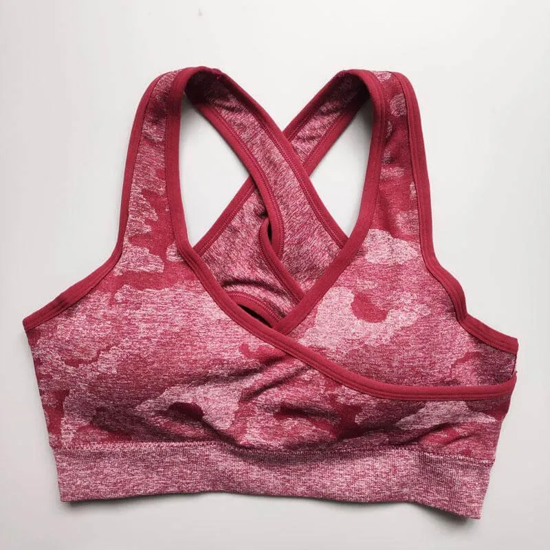 Camo Seamless Bras