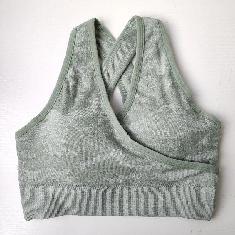 Camo Seamless Bras