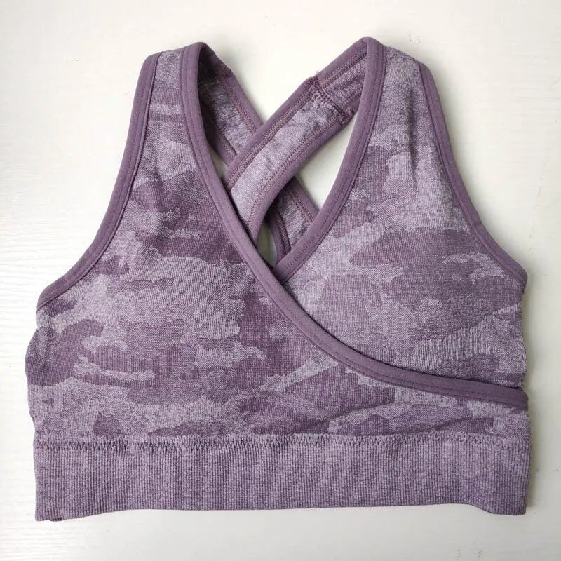 Camo Seamless Bras