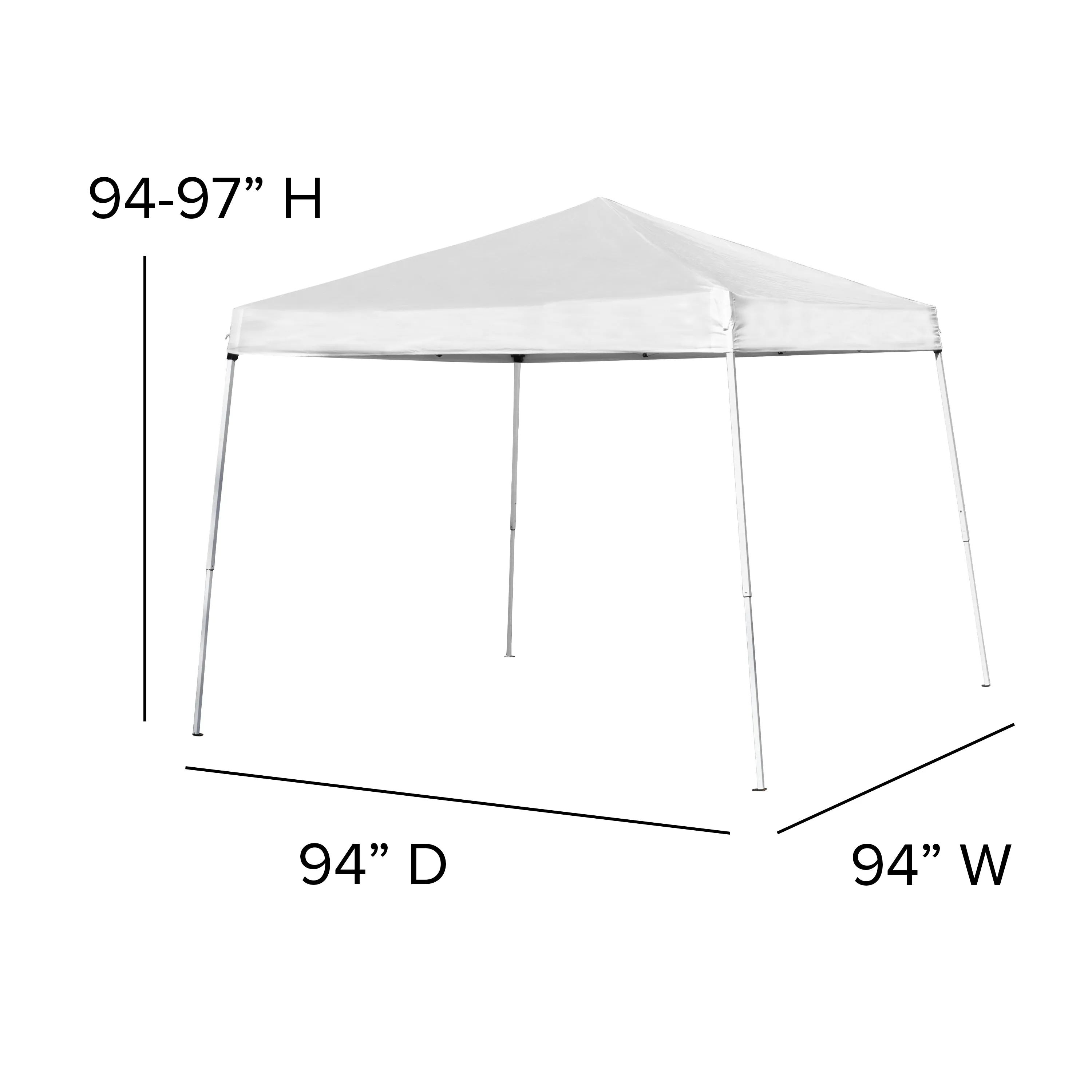 Canopy Tent,Table & 4 Chairs JJ-GZ88183Z-4LEL3-WHWH-GG