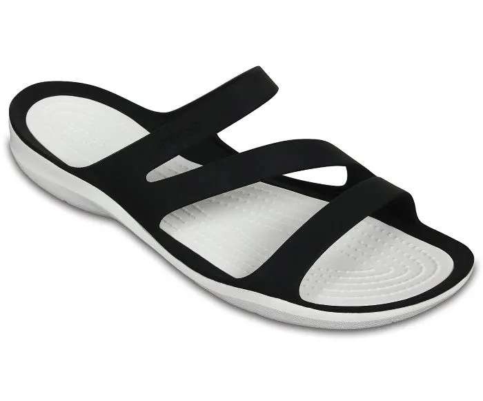 Crocs - Swiftwater Sandal Black/White womens 7-11