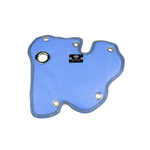 FIAT 500 Abarth / 500T / 500L / 500X Turbo Blanket - Blue