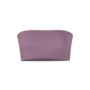 FITS EVERYBODY BANDEAU BRA | PLUM