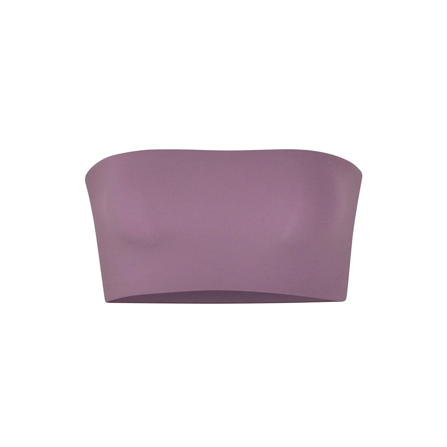 FITS EVERYBODY BANDEAU BRA | PLUM