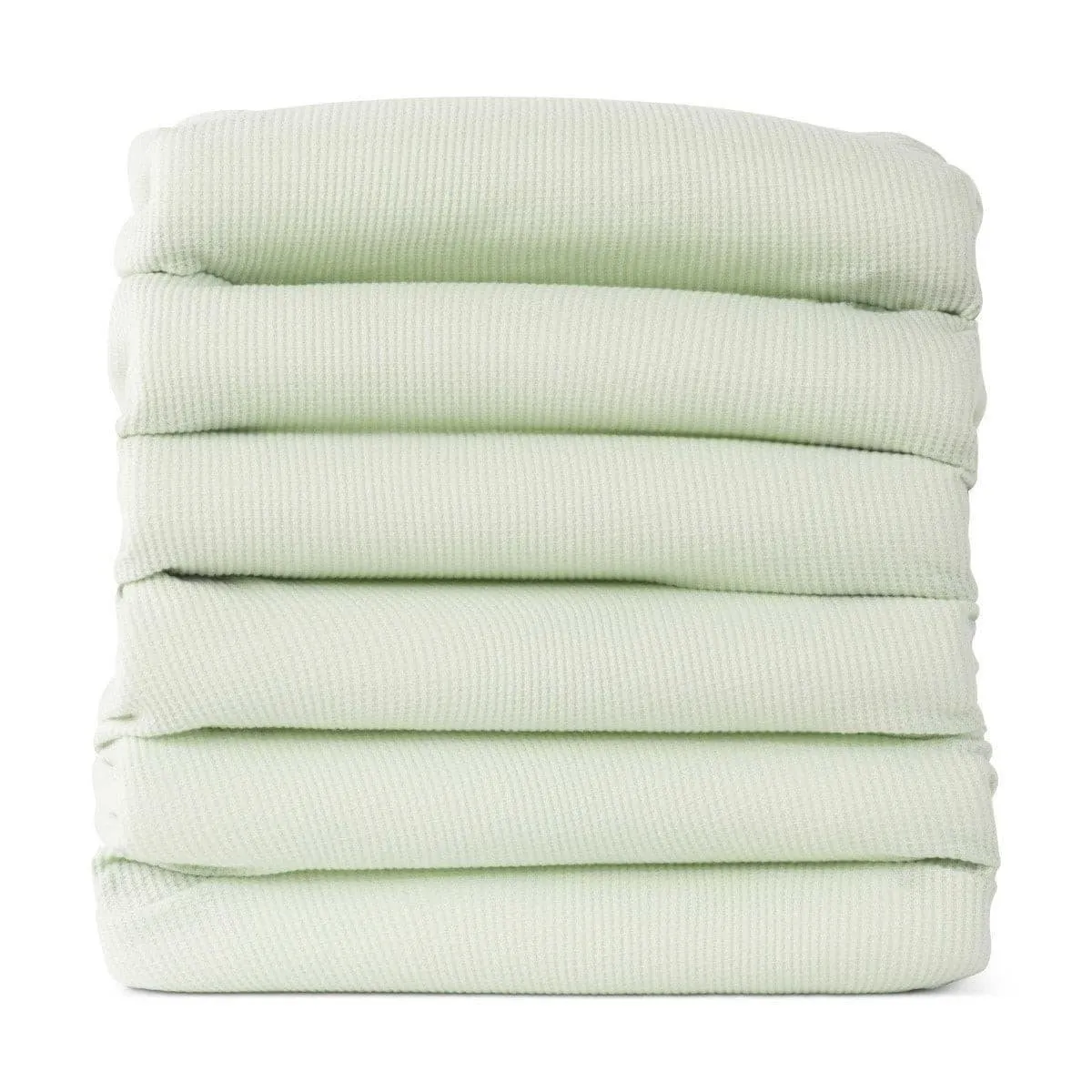 Foundations ThermaSoft™ Blankets - 100% Cotton Knit Thermal Blankets (6 pack)