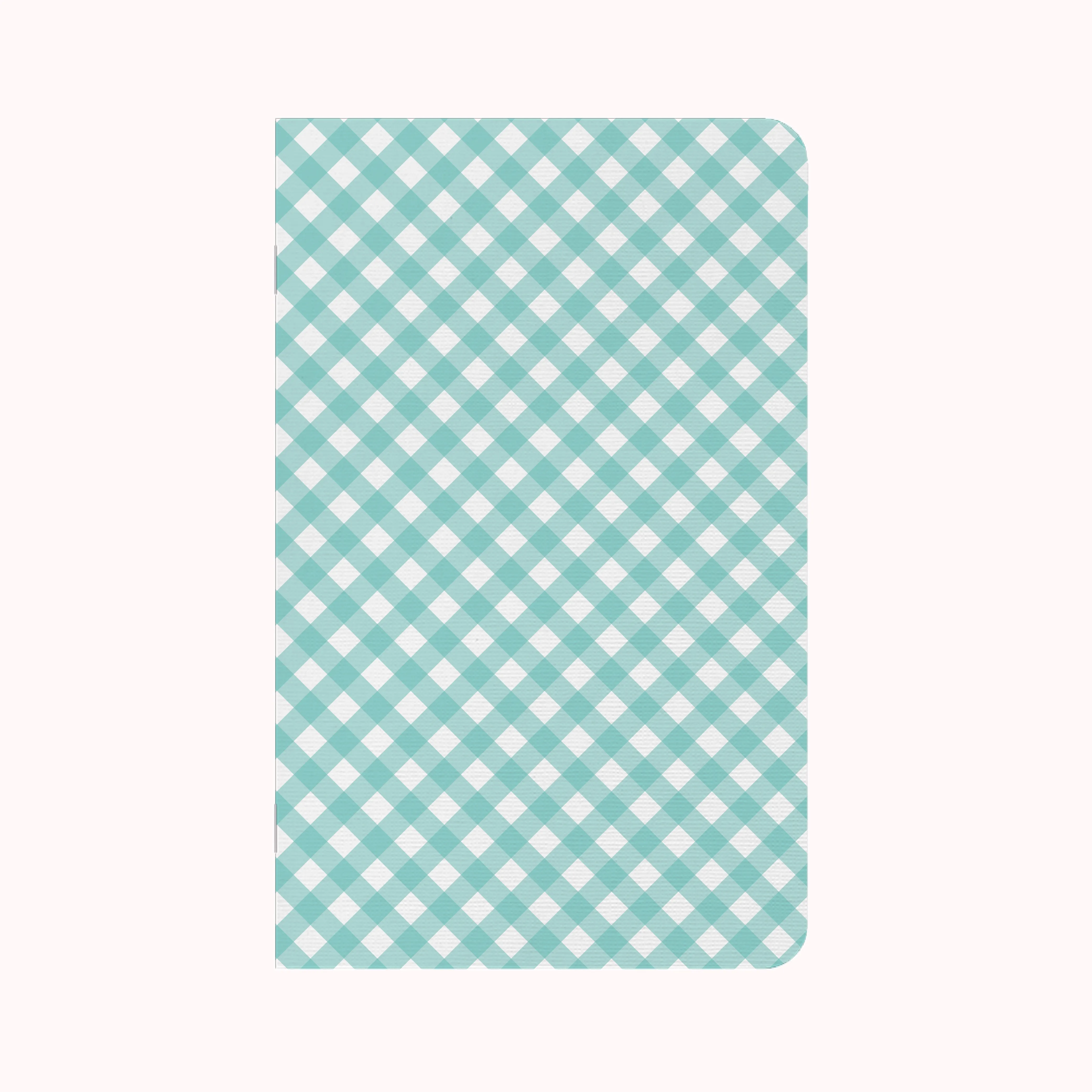 Gingham Aqua