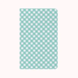 Gingham Aqua