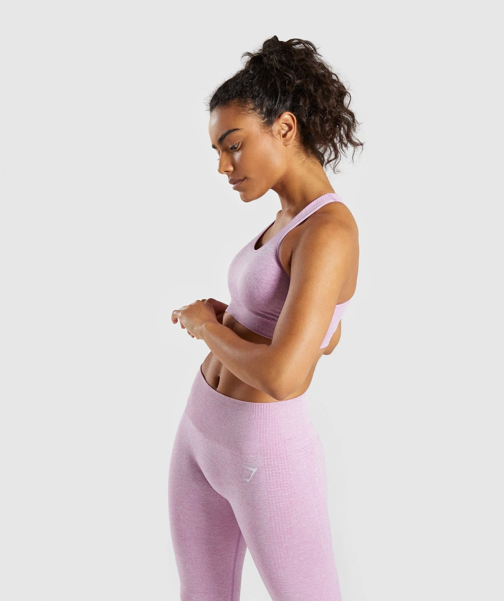 Gymshark Vital Seamless Sports Bra - Pink