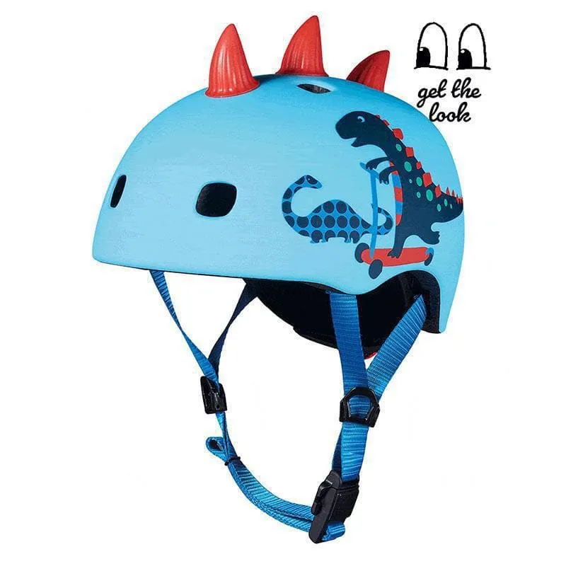 Helmet Kids 3D - Scootersaurus - Small