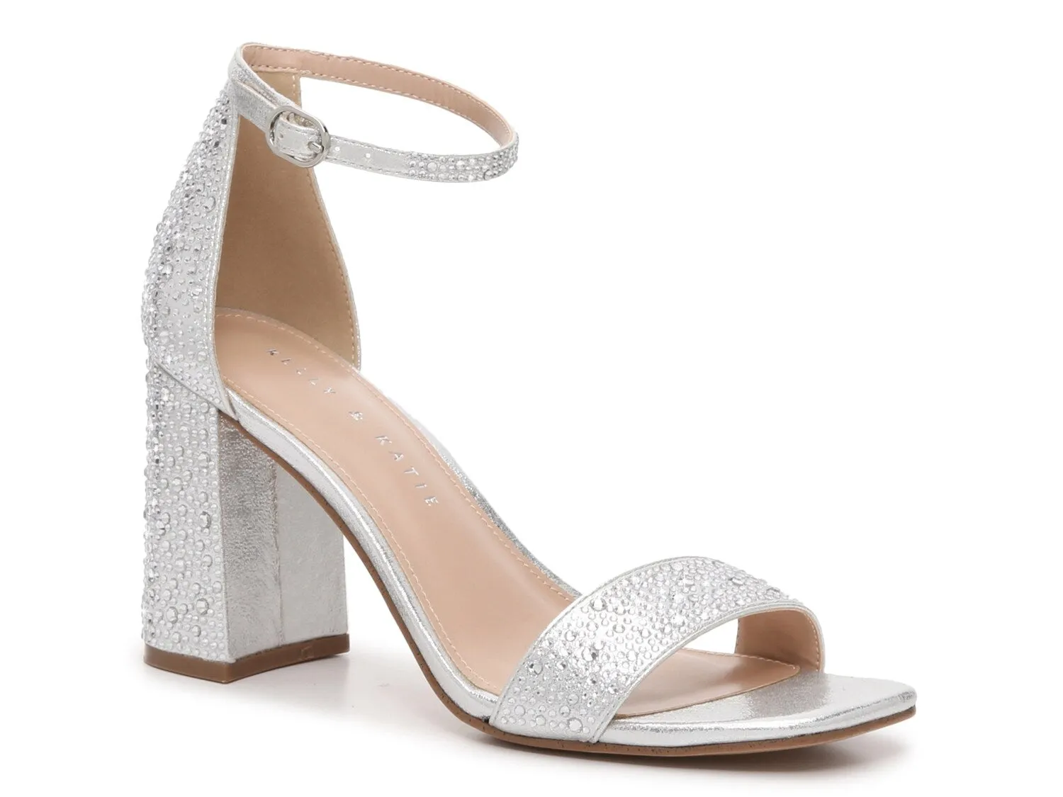 Kelly & Katie Caital sandals, silver