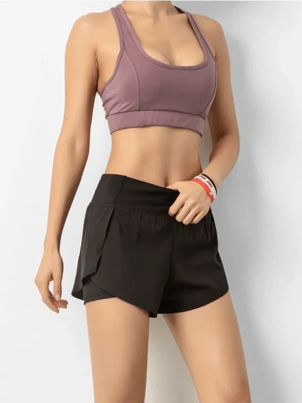 Lightweight Elastic Quick Dry Shorts / Sportswear for Women - SF0215