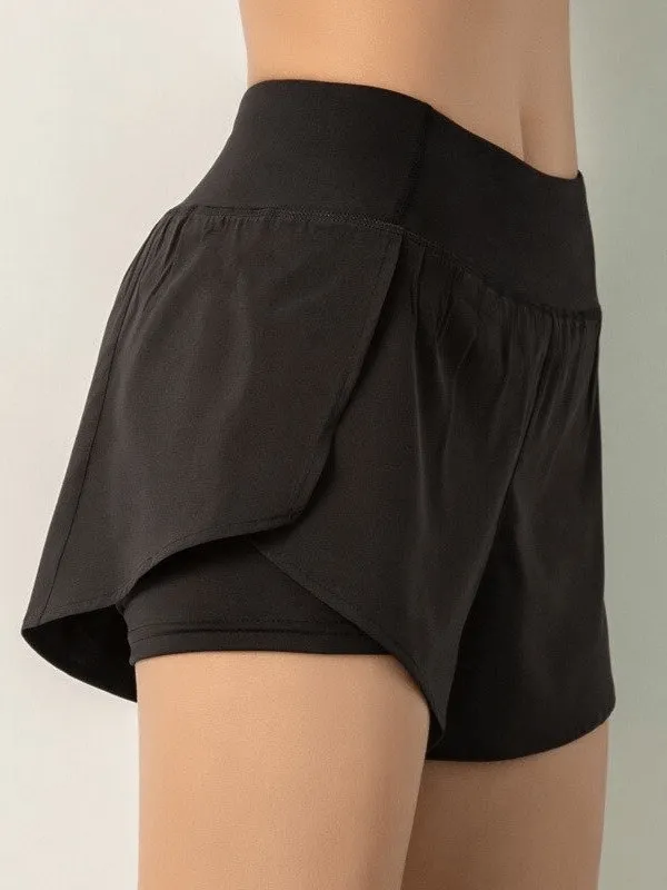 Lightweight Elastic Quick Dry Shorts / Sportswear for Women - SF0215