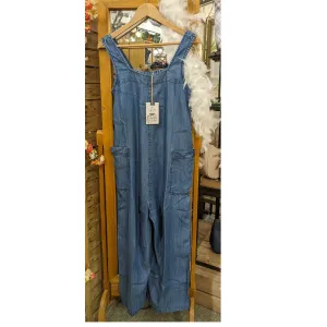 Lily & Me 10 Blue Tencle Edith Jumpsuit