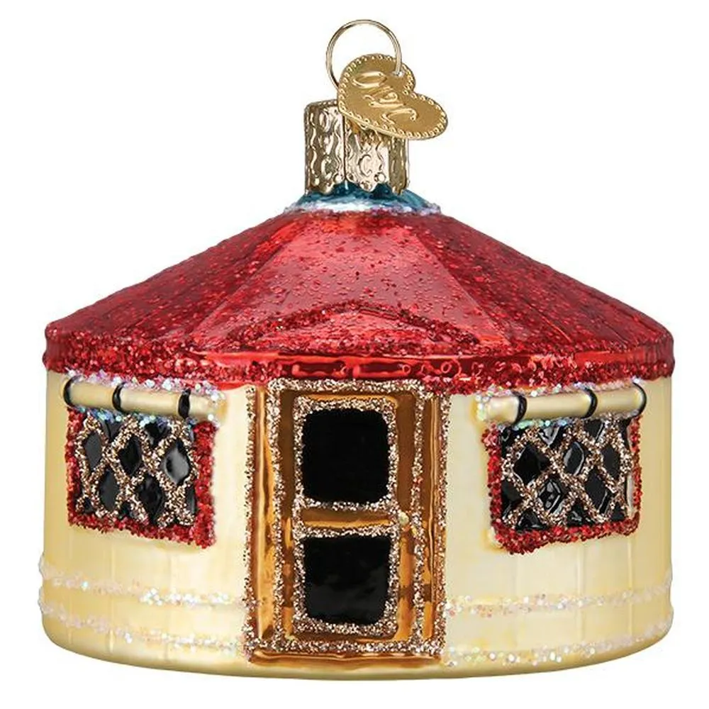 Old World Christmas Yurt Ornament