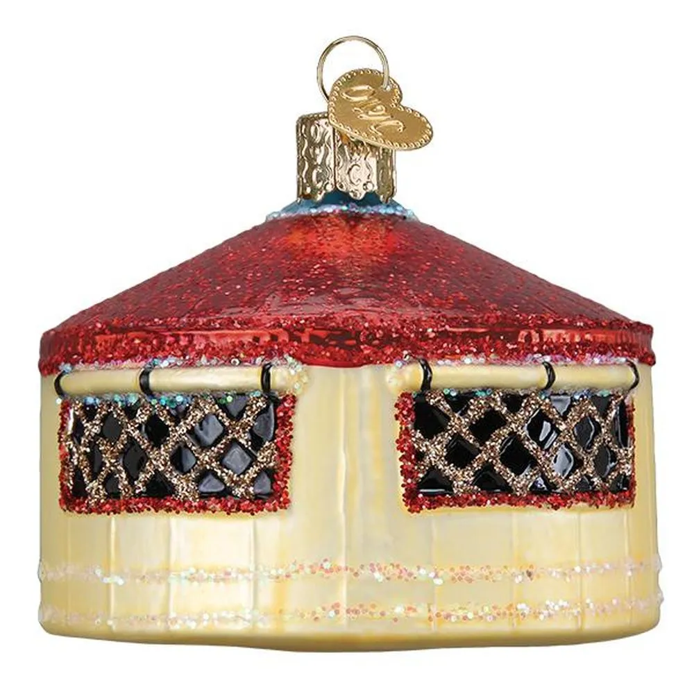 Old World Christmas Yurt Ornament