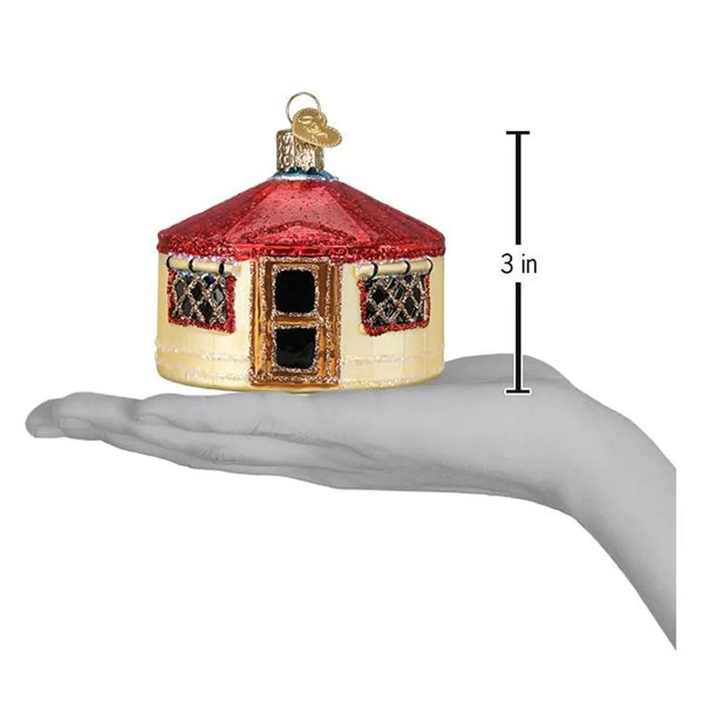 Old World Christmas Yurt Ornament