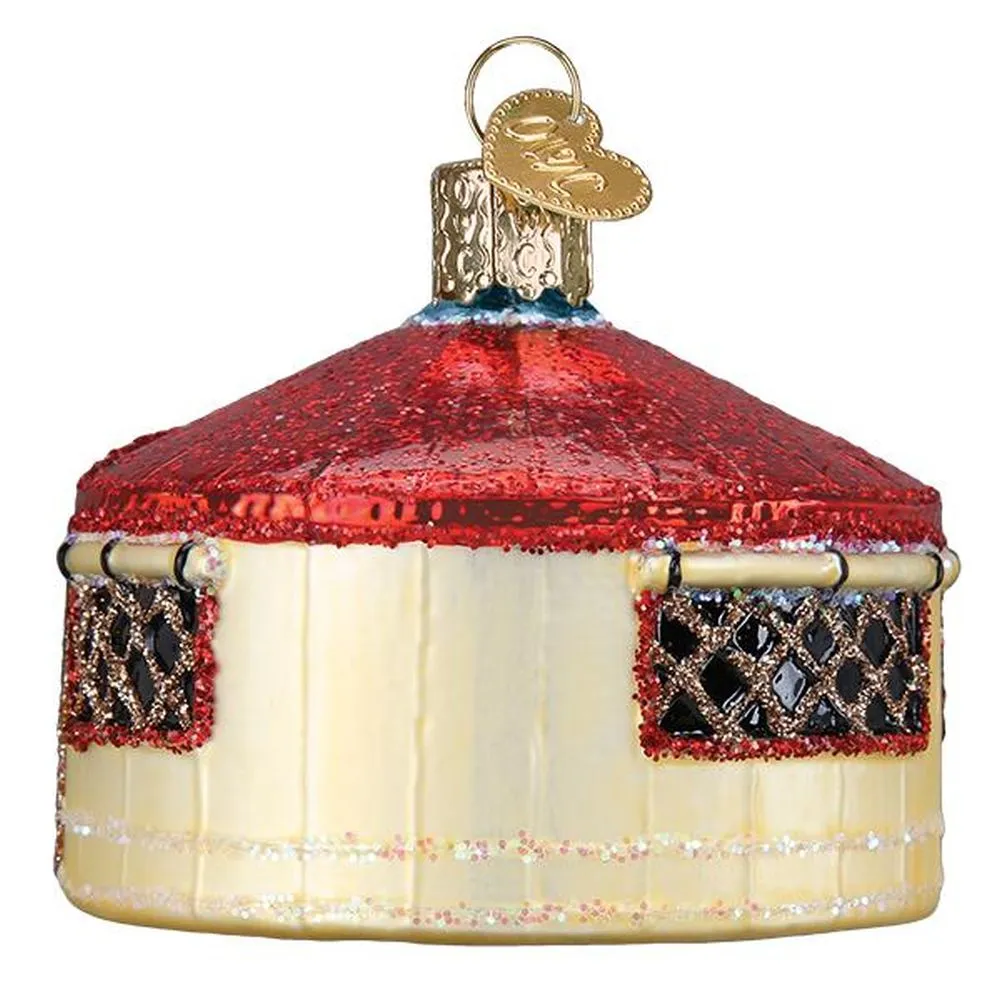 Old World Christmas Yurt Ornament