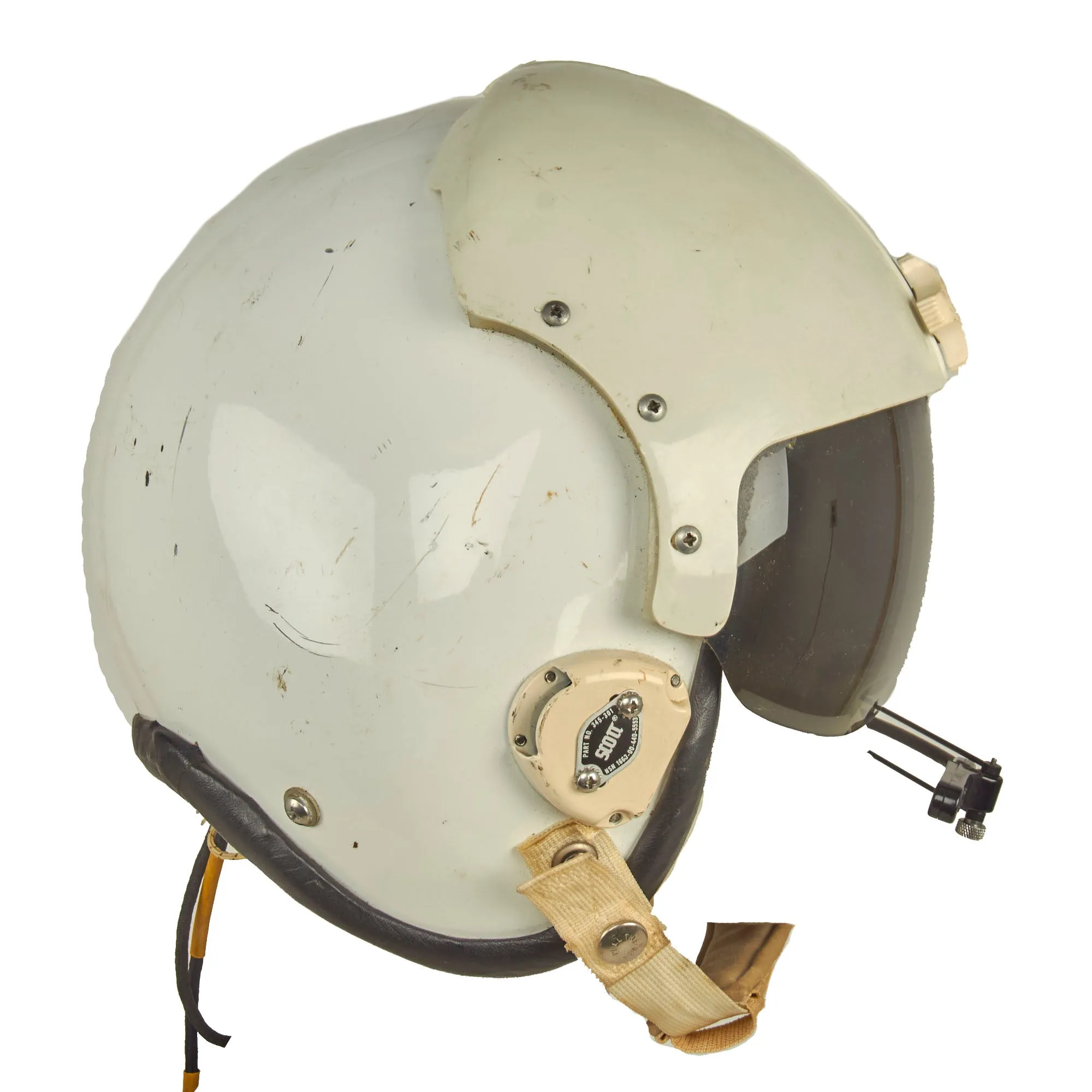 Original U.S. Cold War Era US Navy PRK-37/P Flight Helmet