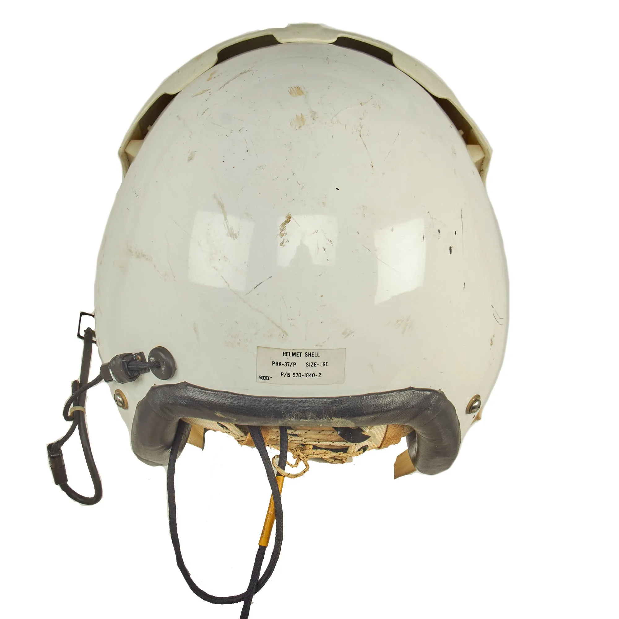 Original U.S. Cold War Era US Navy PRK-37/P Flight Helmet