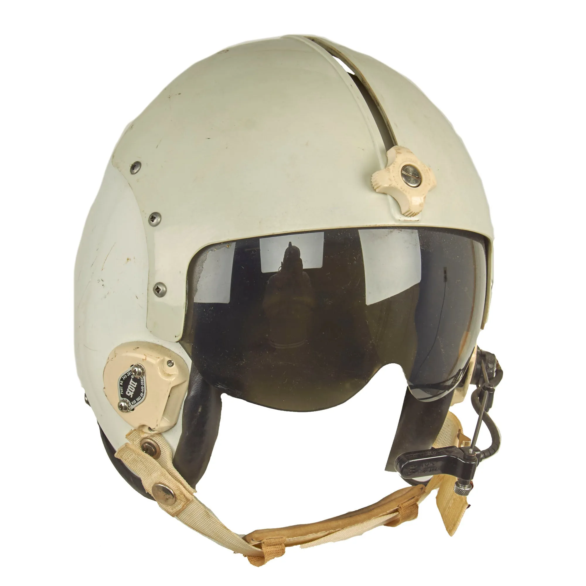 Original U.S. Cold War Era US Navy PRK-37/P Flight Helmet