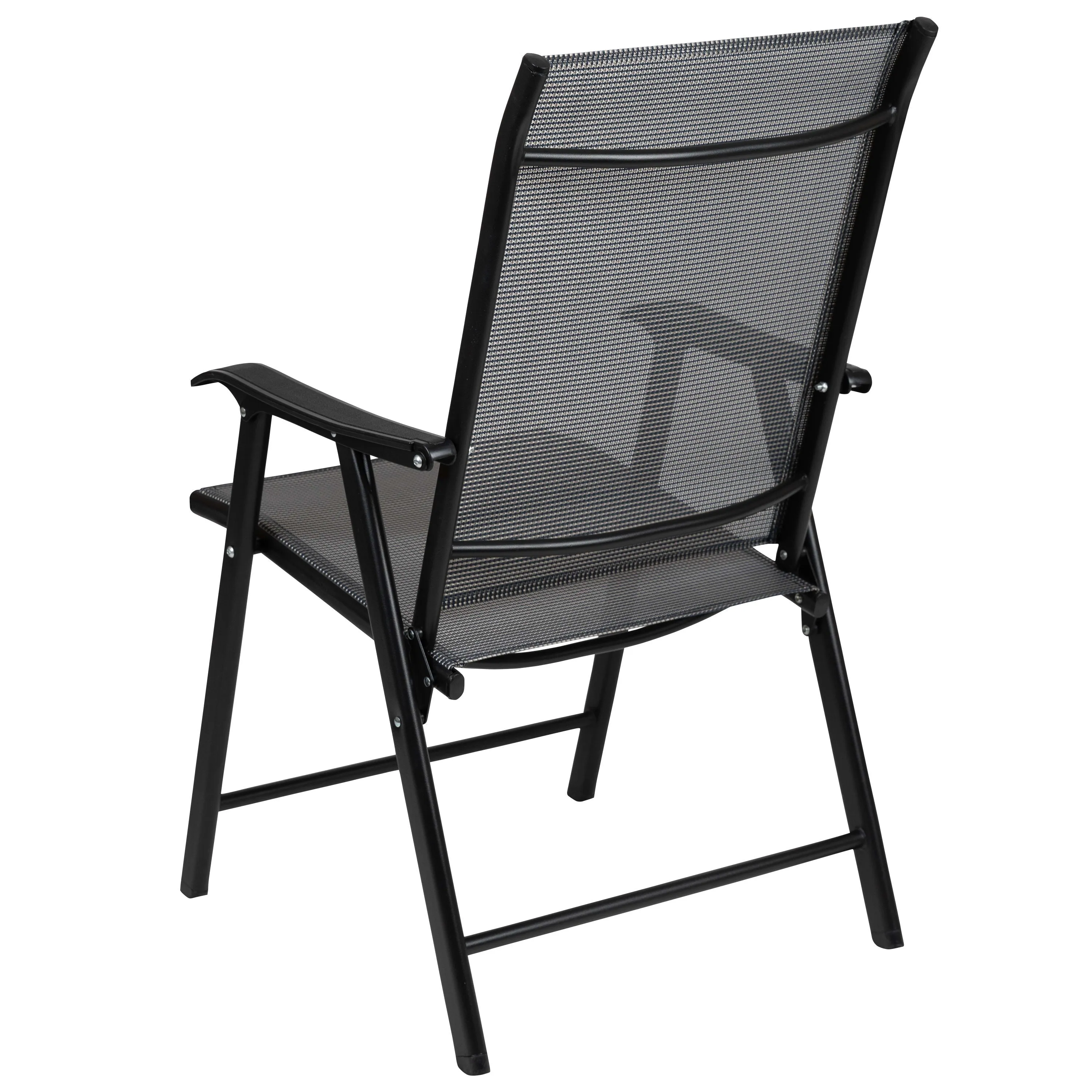 Paladin Outdoor Folding Patio Sling Chair (2 Pack)