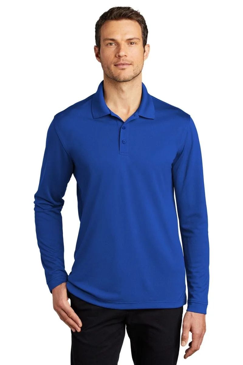 Port Authority®  Dry Zone®  UV Micro-Mesh Long Sleeve Polo K110LS