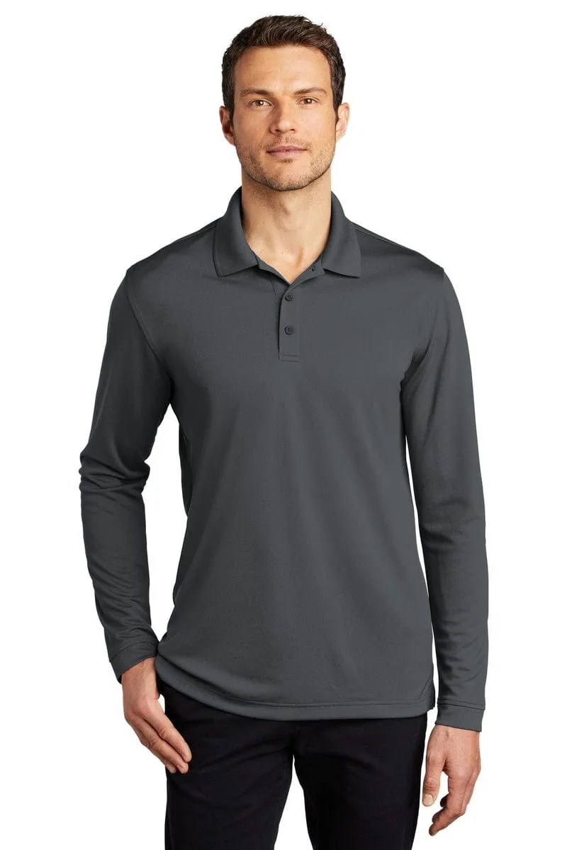 Port Authority®  Dry Zone®  UV Micro-Mesh Long Sleeve Polo K110LS