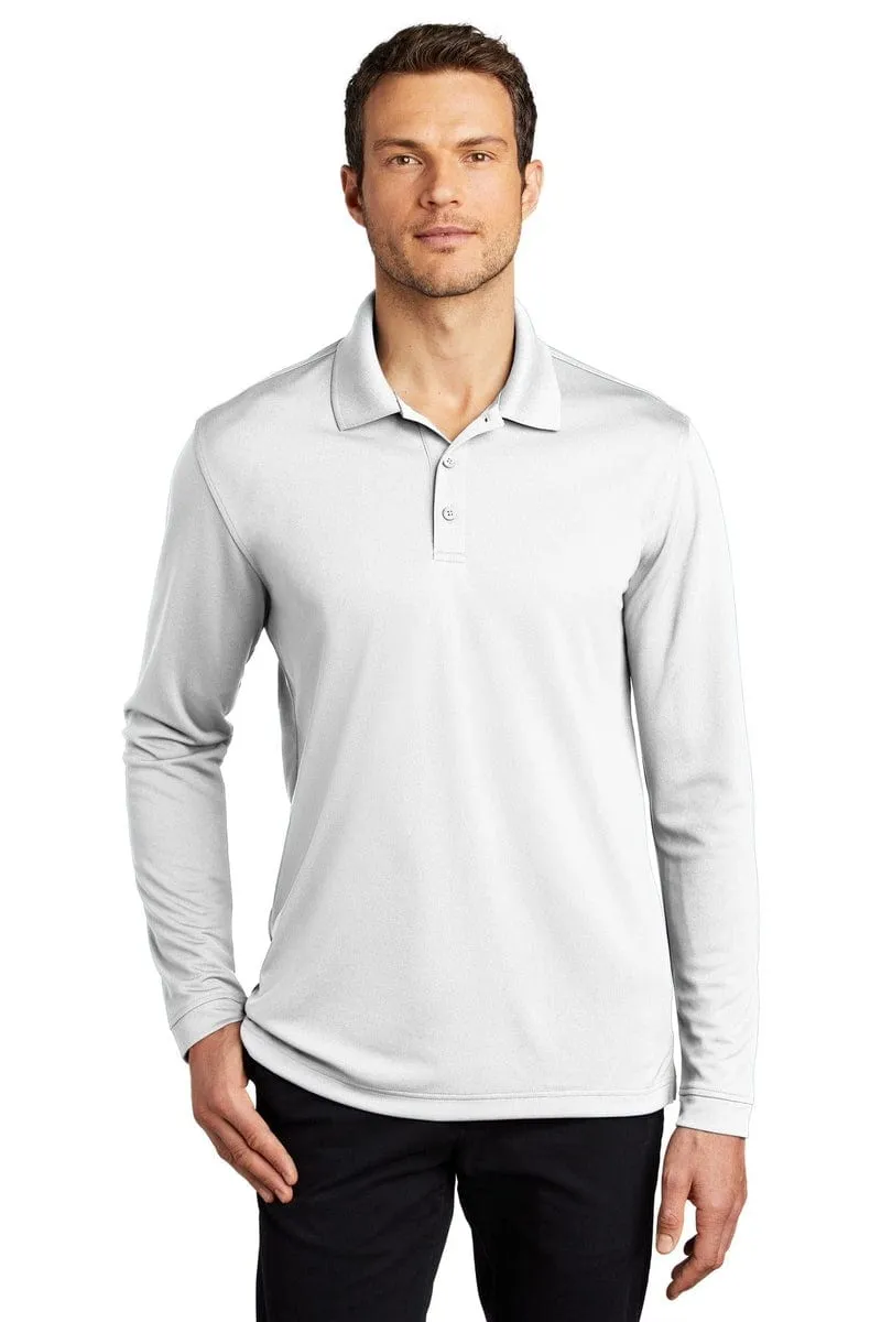 Port Authority®  Dry Zone®  UV Micro-Mesh Long Sleeve Polo K110LS