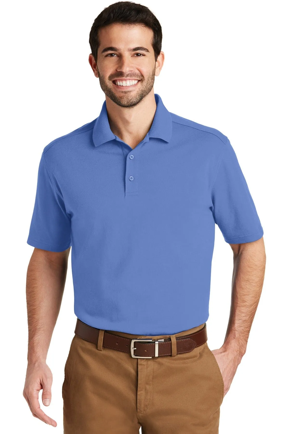 Port Authority®  SuperPro™  Knit Polo. K164