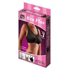 Soft Support Bra Plus 3 Pack