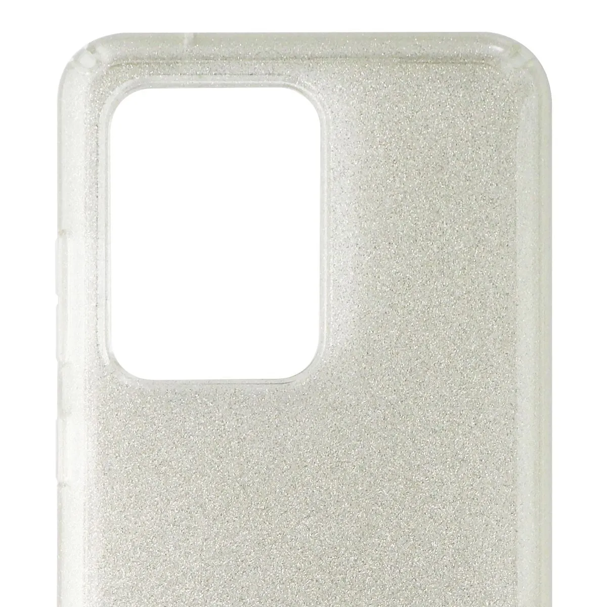 Speck Presidio Perfect-Clear Case for Galaxy S20 Ultra 5G - Clear/Gold Glitter