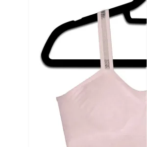 strap-its Basic Bra (attached strap) - Pink Bra/Sheer Strap