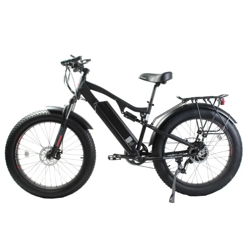 X-Treme Rocky Road Fat Tire Electric Mountain Bike, 48V 500W