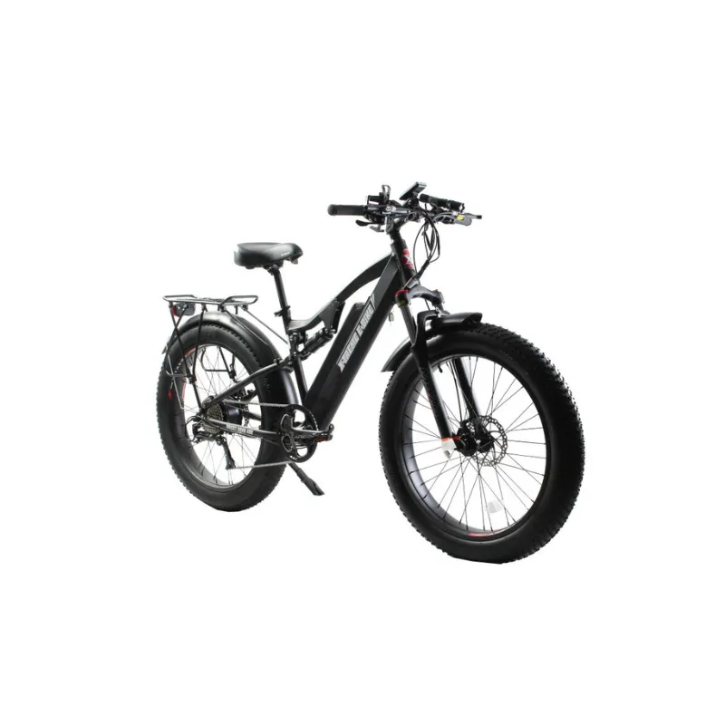 X-Treme Rocky Road Fat Tire Electric Mountain Bike, 48V 500W